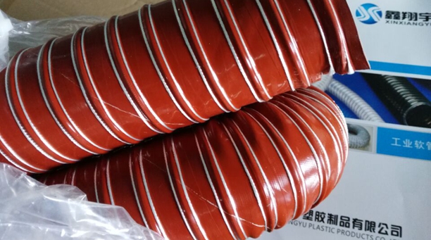 耐高溫風(fēng)管又增新案例——訂制耐高溫耐負(fù)壓吸料管